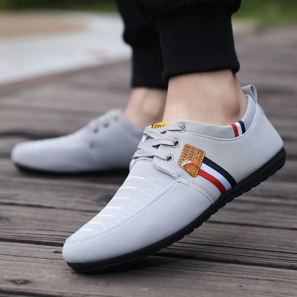 Skor i äkta läder för män Avancerade festskor Skor för kontor för män Affärsskor för män Nya fritidsskor i läder_voghion.com