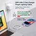 Chargeur USB-C PD 20 W pour iPhone 14, 13, 12, 11 Pro, XR, XS, charge rapide_voghion.com