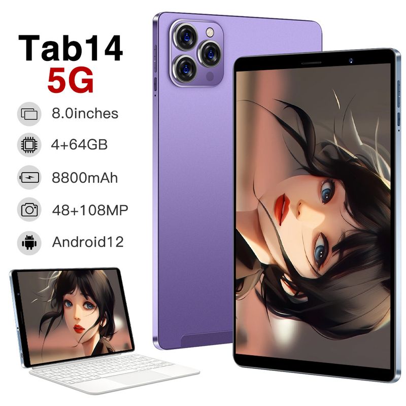 8-Zoll-Computer 2023 neues Gaming-Lern-Bluetooth-WiFi-Dualkarte 3G-Anruf-Tablet_voghion.com