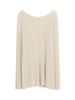 Sun Protection Cover-Up For Women Summer 2025 New Knitted Top Asymmetrical Shoulder Hollow Out Loose_voghion.com