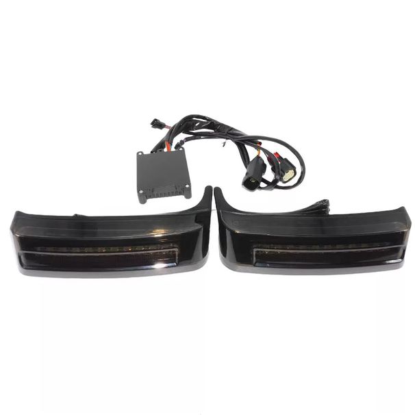 Motorcycle LED Saddlebag Rear Brake Light Turn Signal Lamp For Harley-Davidson Road King Electra Street Glide Limited 2014-2022_voghion.com