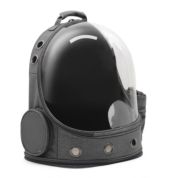 Portable Backpack Transparent Space Capsule Shoulder Cat Outdoor Travel Pet Outing Small Dog Bag_voghion.com