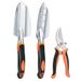 Ensemble d'outils Ensemble d'outils de jardinage en alliage d'aluminium à trois pièces Ensemble d'outils de jardinage_voghion.com