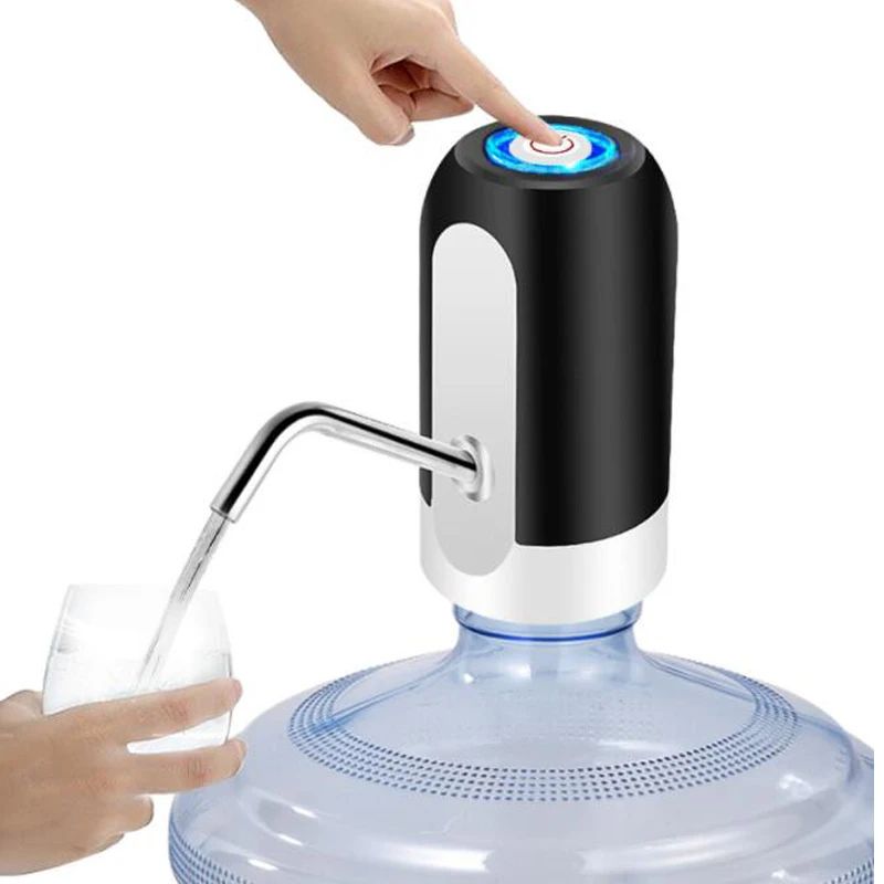 Electric Wireless Pumping Water Bottled Automatic Dispenser Bottle USB Rechargeable_voghion.com