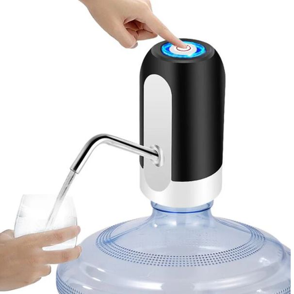 Electric Wireless Pumping Water Bottled Automatic Dispenser Bottle USB Rechargeable_voghion.com