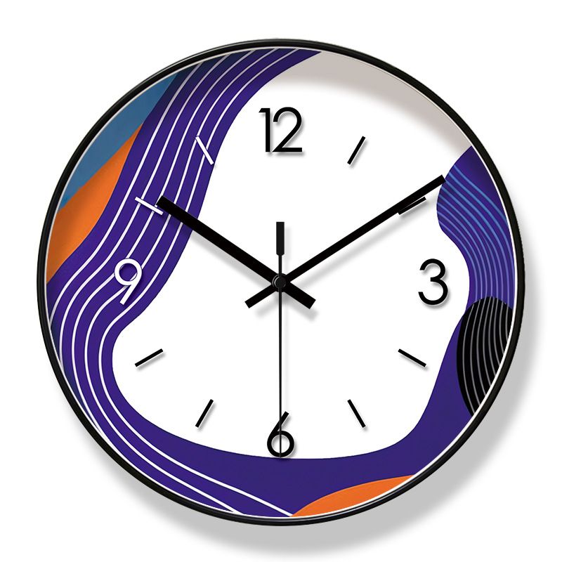 Yipula 7044 Orologio da parete silenzioso per soggiorno, casa, nuova arte, personalità creativa, luce e lusso_voghion.com