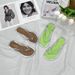 2025 New Women's Flip-Flops For Outdoor Wear, Summer Fashion Versatile Soft Sole Flat Sandals Beach Shoes_voghion.com