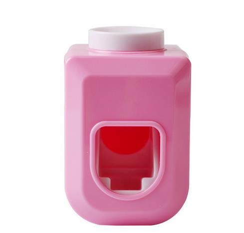 Automatic Adhesive Toothpaste Squeezer Toothpaste Rack Dental Storage Box Lazy Toothpaste Squeezer Toothbrush Holder_voghion.com