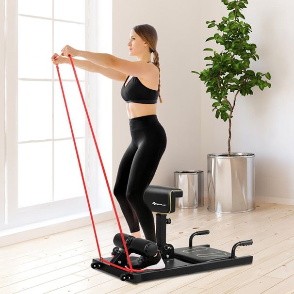 8-in-1 Home Gym Multifunction Squat Fitness Machine_voghion.com