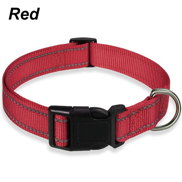 Dog Reflective Strap With Safe Nylon Collar, Adjustable Pet Leash, Suitable For Small And Medium Pets By PawParty Store_voghion.com