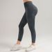 SwayneWomen's High-waisted Yoga Pants With Lettered Waistbands And Peach-shaped Hips, High-elasticity Seamless Sports Leggings._voghion.com