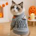 Pet Puppy Cat Clothes Ghost Festival Witch Halloween Sweatshirt Collection_voghion.com