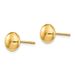 14k Polished 8mm Button Post Earrings_voghion.com
