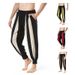 Pure 2024 Cross-Border Men's Cotton Linen Casual Long European Size Fashion Color Block Striped Sports Harem Jogger_voghion.com