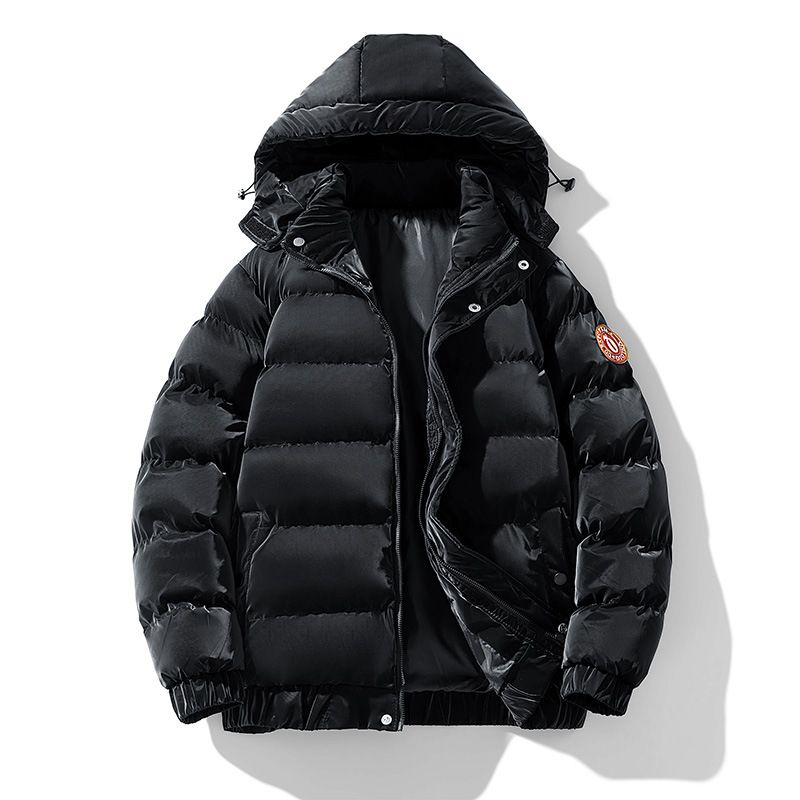 Men's Clothing New Thick Warm Loose Hooded Tide Down Jacket_voghion.com