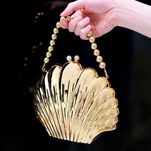 Borsa a tracolla con manico in perla, nuova moda 2025, estiva, versatile, da sera, da donna_voghion.com