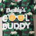 Set aus kurzärmligem T-Shirt und Shorts mit Camouflage-Print für Mutter und Kind – Coole grafische Schriftzüge, atmungsaktive Baumwolle, Sommeroutfit für Kleinkinder und Kinder (80–120 cm)_voghion.com