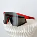 Vibrant veneer mens ski goggles size 130 geometric frame creative nylon inlay temples configuration with a modern style_voghion.com