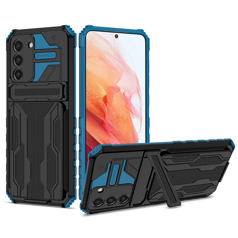 ShockProof Armor Case For Samsung Galaxy S21 FE Note 20 Ultra Plus A13 A52 A72 A32 A12 5G Anti Shock KickStand Card Slot_voghion.com