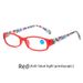2022 new full-frame printing anti-Blue reading glasses elderly reading Fashion pattern glasses ultra-light reading glasses_voghion.com