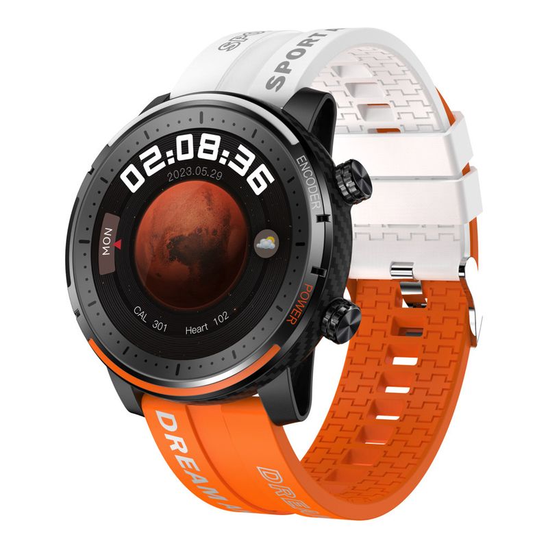 Smartwatch z funkcją Bluetooth, inteligentny zegarek z funkcją EKG + PPG, monitorujący poziom glukozy we krwi, opaska z koderem NFC_voghion.com