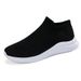 Spring New Large Men's Fly Weaving Mesh Sports And Leisure Sleeve Foot Lazy Socks Couple Shoes_voghion.com