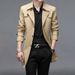 Men's Clothing spring and autumn style windbreaker men's youth men's casual mid length jacket_voghion.com