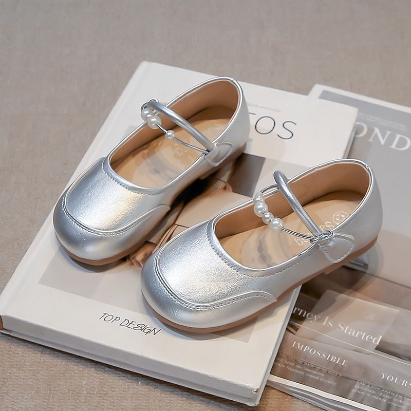 Chaussures pour enfants, chaussures en cuir, printemps et automne, chaussures de princesse, chaussures pour femmes, forêt au trésor, semelles souples, chaussures simples d'automne pour filles_voghion.com