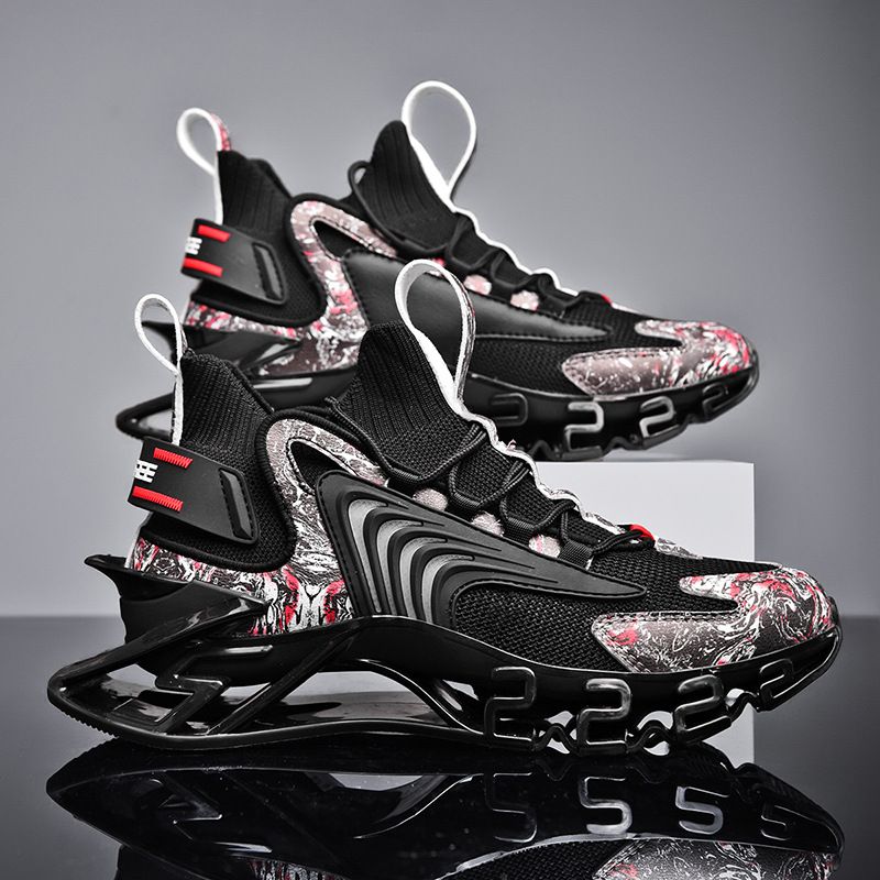 Men's Shoes Spring and Autumn 2023 New Large Size Blade Running Shoes Casual Running Summer Breathable Putian Coconut Sports Trendy Shoes_voghion.com