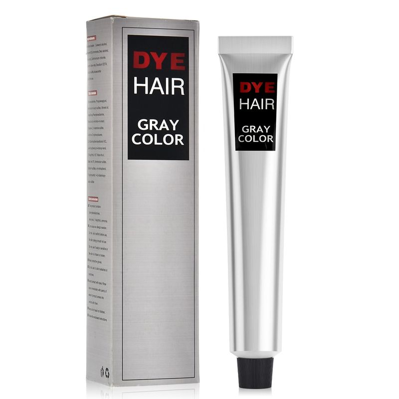 Fashion Dye Gream Unisex Smoky Punk Style Light Ornament Permanent Creams Grey Hair Color Cream_voghion.com
