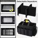 Set di cubi organizer da viaggio compatti con tasche multiple, tessuto Oxford 600D leggero e resistente, contenitore pieghevole_voghion.com