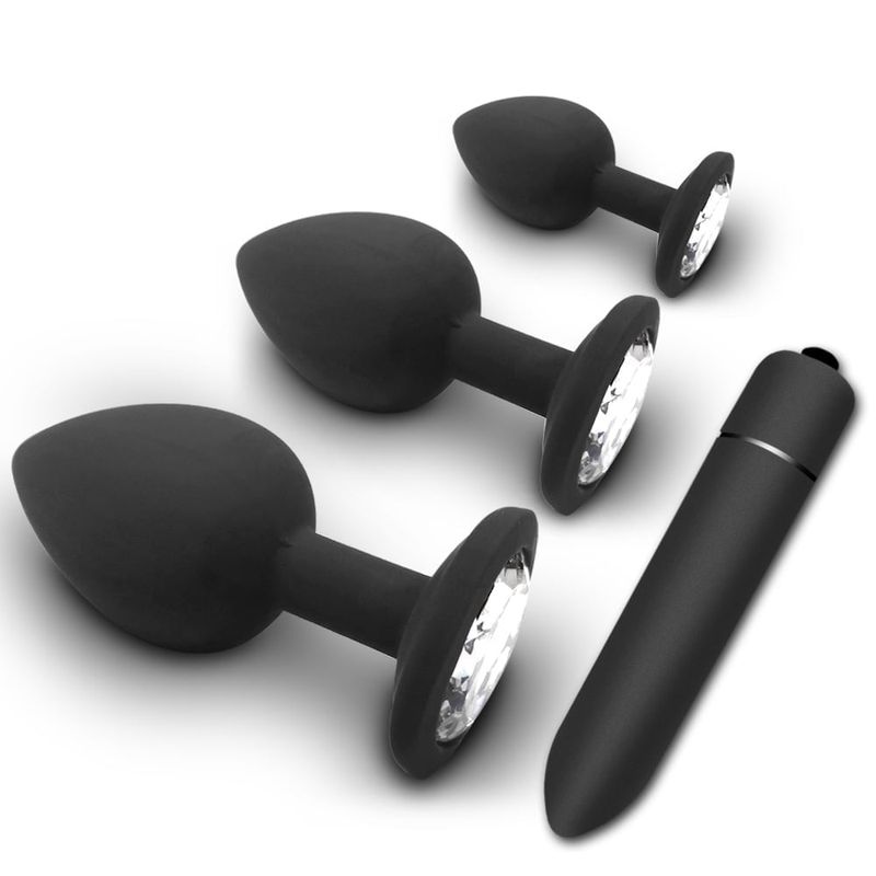TLUDA 4PCS Butt Plug For Women & Men, Anal Plug Set Training Kit, Butt Plug Trainer Set, Prostate_voghion.com