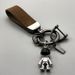 Porte-clés astronaute de célébrité Internet, pendentif astronaute de personnalité créative, chaîne de voiture en daim simple, porte-clés pour hommes et femmes_voghion.com