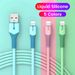 5A 8-poliges USB-Kabel für iPhone 14 13 12 Mini 12 Pro Max X XR 11 XS 8 7 6s Flüssigsilikon-Ladekabel für Mo_voghion.com
