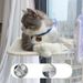 Foldable Balcony Cat Hammock Suction Cup Glass Cat Hanging Window Hammock_voghion.com
