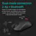 New Game Wireless Bluetooth Dual Mode Mouse Suitable For E-Sports Gaming Computer Direct_voghion.com