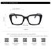 Fashion RUOBO Reading Glasses For Women Men Squre Frame Computer Anti Fatigue Hyperopia Eyeglass Presbyopia Diopter_voghion.com