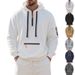 Men's Clothing Hooded Heavyweight Plus Velvet Pullover Men's Sports Casual Jacket Men_voghion.com