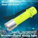 Lampe torche LED extérieure ultra-lumineuse, best-seller transfrontalier, spécialement conçue pour la plongée sous-marine, éclairage d'appoint pour la recherche sous-marine._voghion.com
