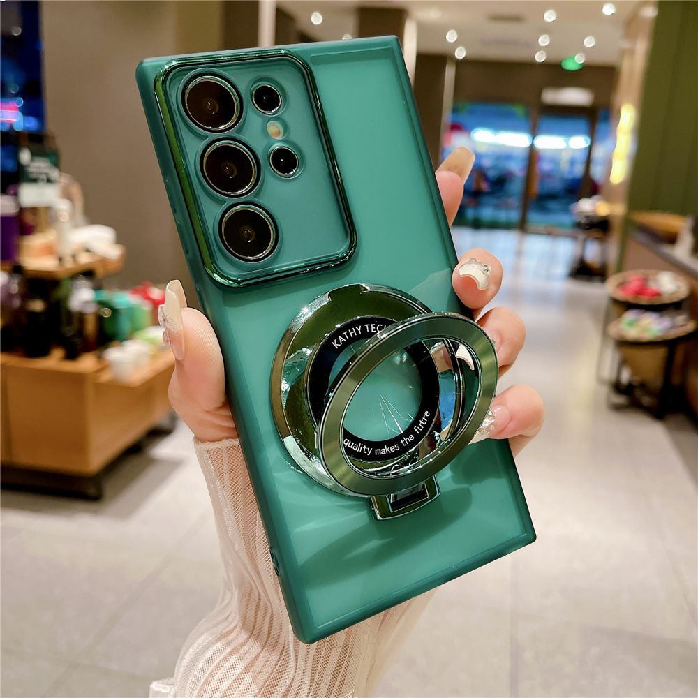 Bežični punjač za telefon A12 A22 A32 A52 A72 magnetski prstenasti držač za Samsung A21S A10 A20 A30 prozirna futrola_voghion.com