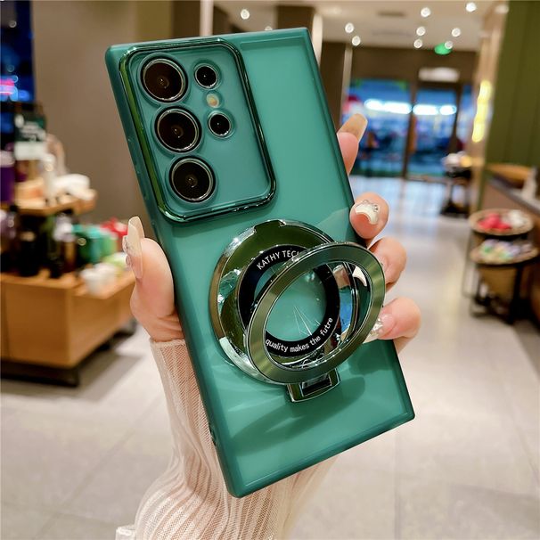 Bežični punjač za telefon A12 A22 A32 A52 A72 magnetski prstenasti držač za Samsung A21S A10 A20 A30 prozirna futrola_voghion.com