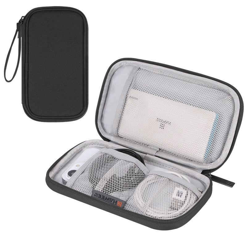 Travel Tech Organizer – Kompakte Aufbewahrungstasche für Kabel, USB-Sticks und Kopfhörer (staubdicht und tragbares Design)​_voghion.com