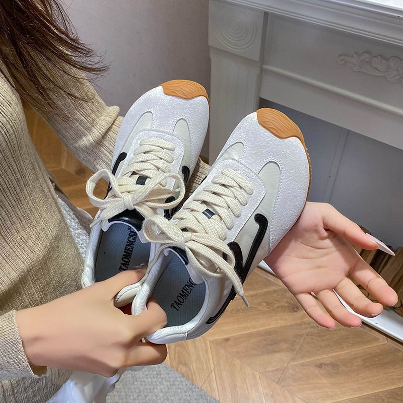 368 Huidong Yixin Da Wang Yibo Same 5Cm Height Increase Lace-Up Casual Style Big Toe Forrest Gump Training Shoes For_voghion.com