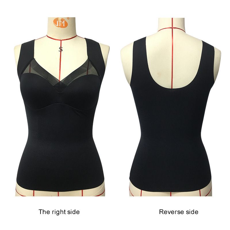 Damenbekleidung Atmungsaktiv Leicht Elastisch V-Ausschnitt Formende Unterwäsche Körperformende Taillenraffung Hosenträger Körperformende Kleidung für Damen_voghion.com