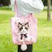 Borsa a tracolla minimalista per cani e gatti, piccola borsa per uso esterno, borsa a tracolla, borsa per il trasporto di animali domestici_voghion.com
