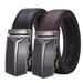 Men's Genuine Cowhide Leather Belt With Automatic Buckle - Korean Style Fashion Belt For Young Men_voghion.com