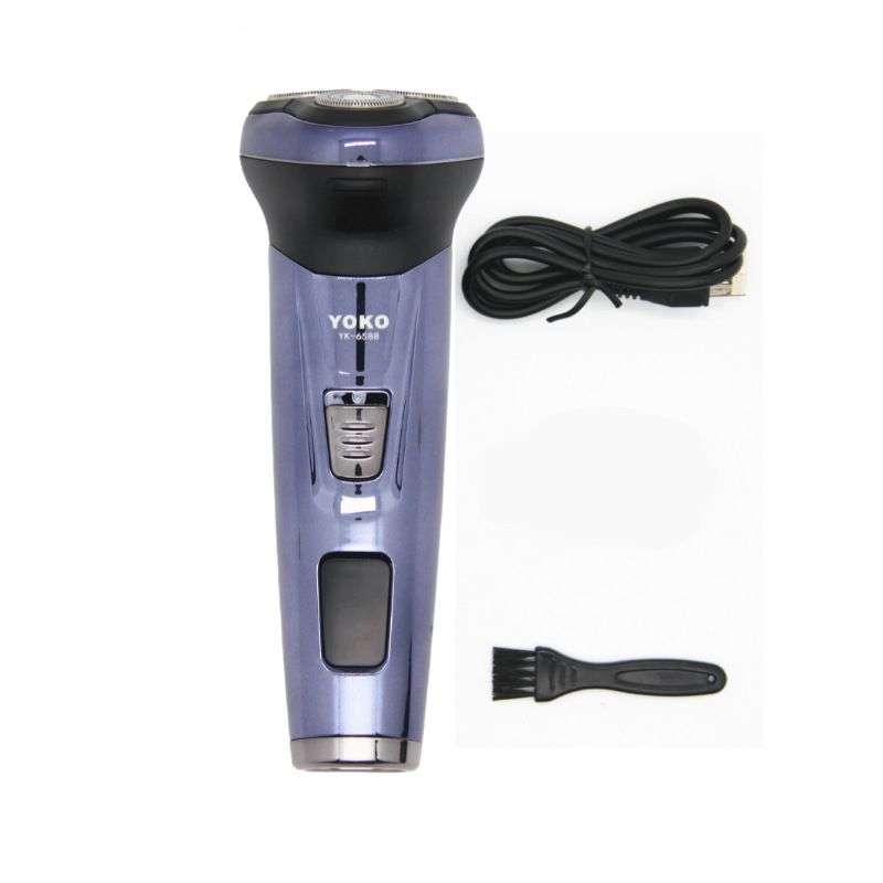 Flying Man 6588, o mesmo barbeador elétrico masculino, aparador de pelos do nariz, modelo de carregamento portátil três em um_voghion.com