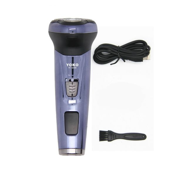 Flying Man 6588, o mesmo barbeador elétrico masculino, aparador de pelos do nariz, modelo de carregamento portátil três em um_voghion.com