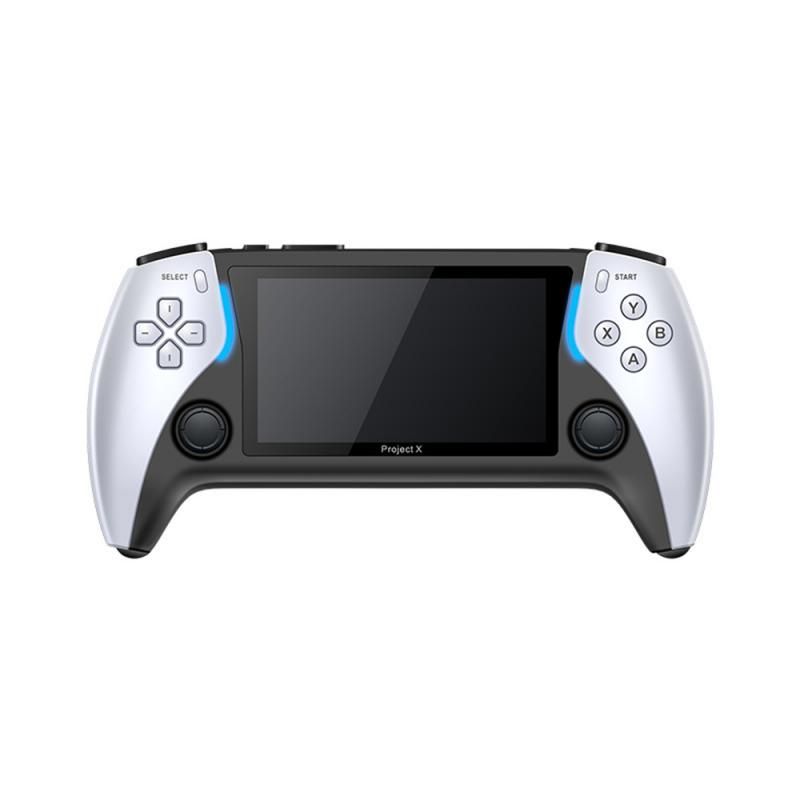 New Project X 4.3 Inch High-Defintion Ips Screenhandheld Game Console Supports Ps1 Arcade Output For Dual Joystick Player_voghion.com