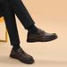 Suitable For All Seasons 2024 Genuine Leather New Comfortable Casual Breathable Sole Soft Surface Versatile Loafers Men's Shoes_voghion.com